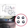 EDP1654 4 Pieces Door Lock Rod Grommet for Mercedes W124 W126 190 W201 W202 W203 C208 C209 W210 W168 W163 W460 W461 W463 2019921205