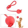 Round Shape Dog Chew Ball Cotton Rope Dog Elastic Toy Puppy Molar Toy  Outdoor Fetch Game
