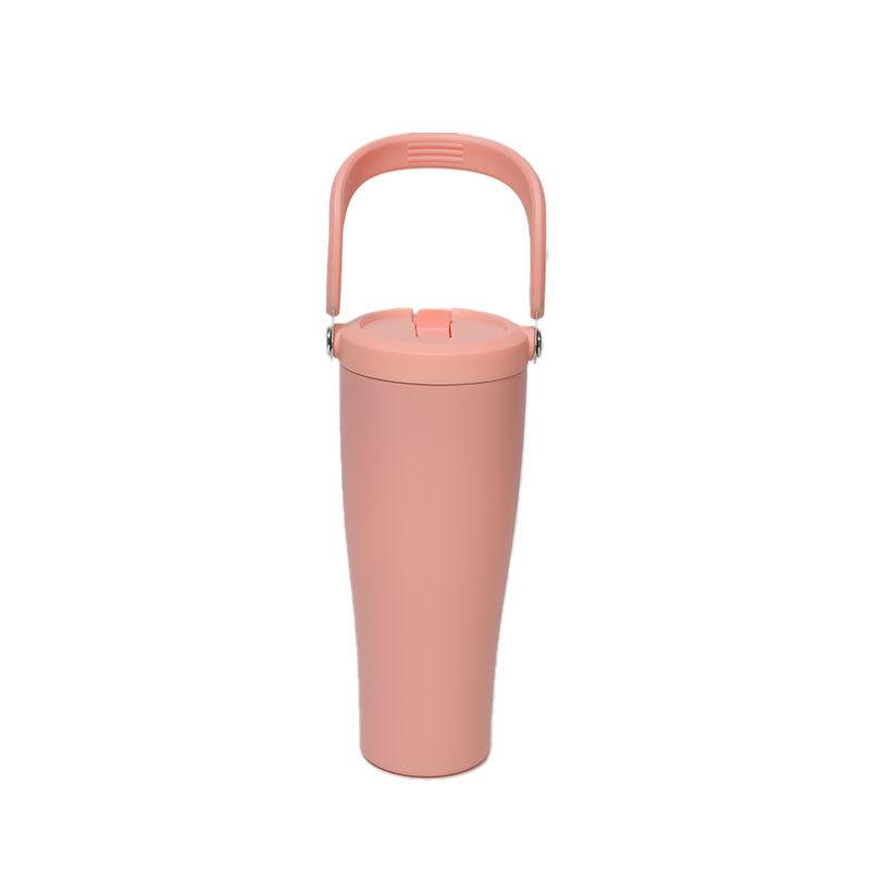 30Oz304 Stainless Steel Handle Car Cup, Outdoor Vacuum Thermos Cup Stanly Single Drinking Cup Of The Same Style