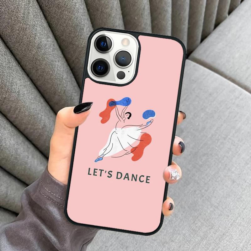 

I Love Dance Phone Case For iPhone 17 Air 16 16e 15 13 14 Pro Max 11 12 Plus 2022 MAX Shell Cover coque iPhone 14pro