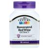 21st Century Sentry Resveratrol Red Wine Extract Capsules 90 Count