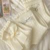 Japanese Lolita Soft Girl Lace Bow Mid-Calf Socks