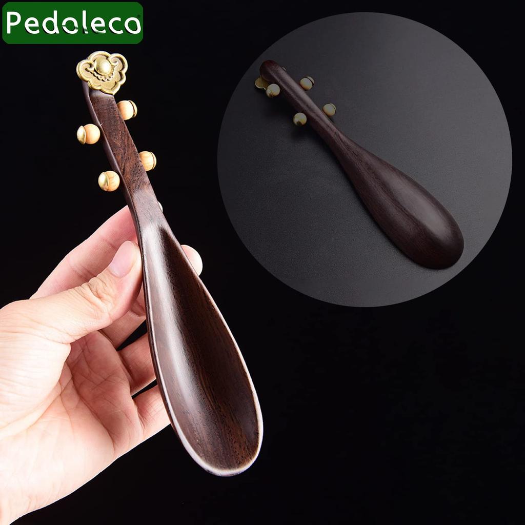Pedoleco Teaspoon, 18040mm, Pipa Shape, Japanese Style, Stylish Teaspoon, Traditional Craft, Handmade Tea Set, Tea Ceremony Accessories, Tea Making