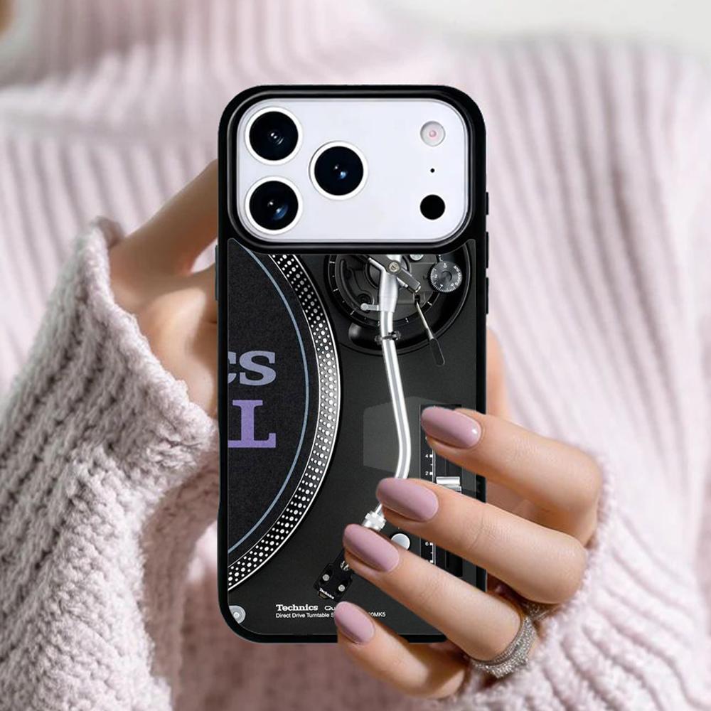 Techno Music Soft Phone Case For Apple iPhone 17 Air 16E 15 14 Plus 13 12 11 Pro Max Mini Funda Cover