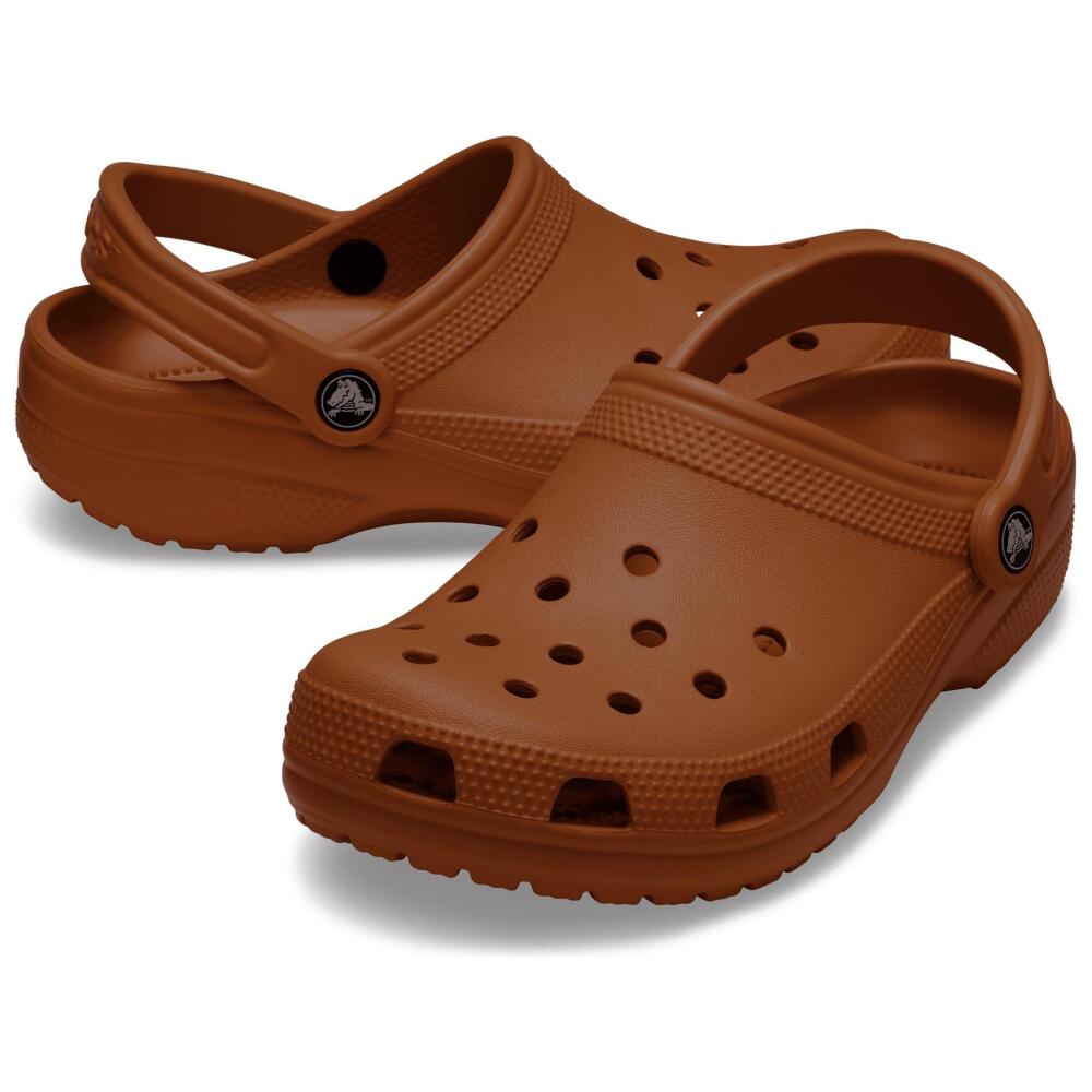Crocs Classic Clog Versatile Comfortable and Stylish Hole Shoes Unisex Brown
