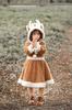 Cute Fluffy Reindeer Cosplay Kigurumi for Reindeer Santa New School Festivals L Girls, Dress, Costume, Parent-Child Outfit, Christmas, Halloween,