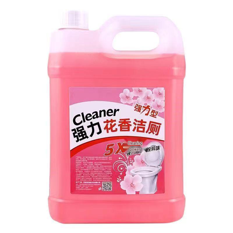 Floral Scent Toilet Bowl Cleaner - Strong Stain Removal & Deodorizing Concentrate