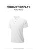 Men's Summer Quick-Dry Breathable Polo Shirt - Stretch Ice Silk Short Sleeve Trendy Top