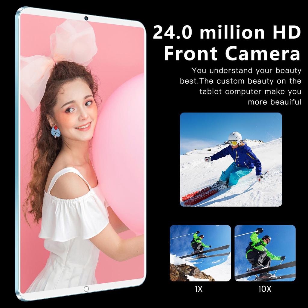 10-Inch Android Tablet Pad6 with WiFi, Dual SIM & Card Slot