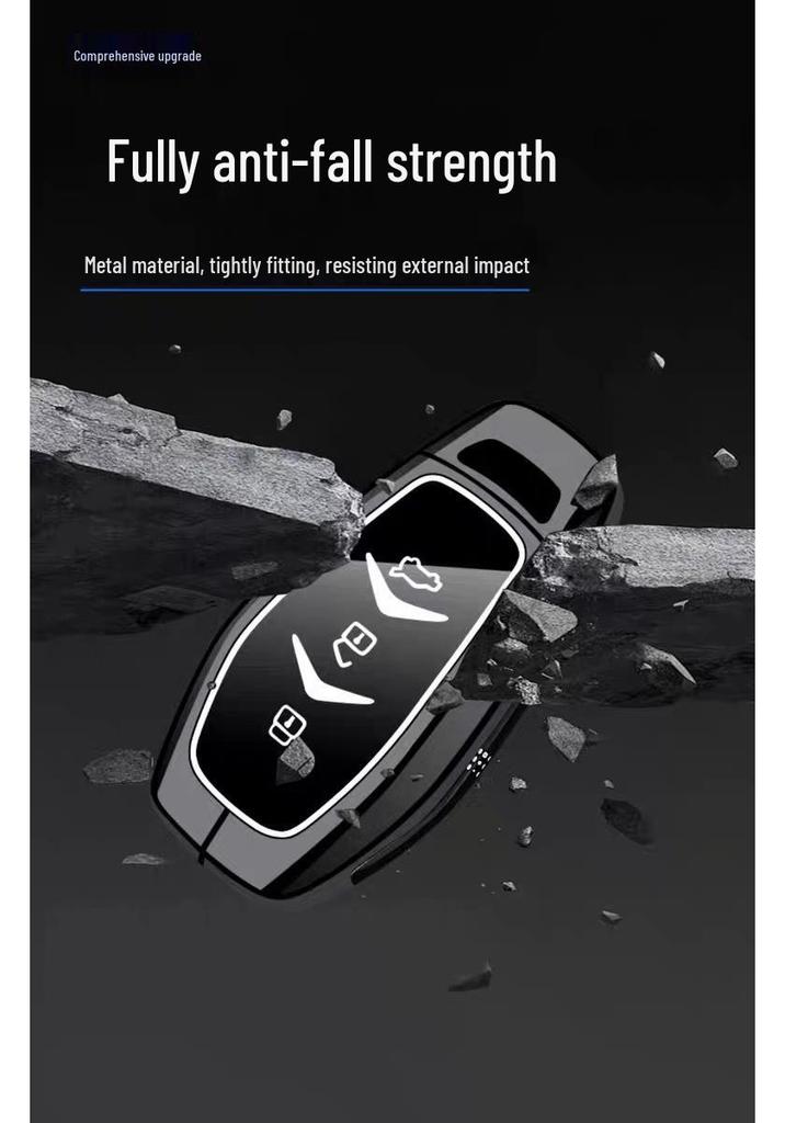 Seres 3 Blue Electric E5 Key Case 25/26 Model E5plus Glory Edition Car Buckle Shell
