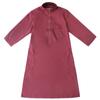 Muslim Kids Boys Saudská Arabská Thobe Robe Top Kalhoty Kaftan Arab islámské oblečení