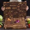 Large Cutting Board Restaurant Home Rolling Fruit Cutting Meat Creative Solid Wood Splicing Cutting Board