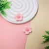 New 100Pcs Mixed Opaque Color Daisy Flowers Flatback Resin Cabochons Colorful Floral Slime Beads Charms for Scrapbooking Decor