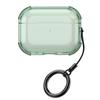 Transparent Earphone Case for AirPods Pro 3 TPU Shockproof Anti-drop Protective Case Cover with Lanyard Keychain
