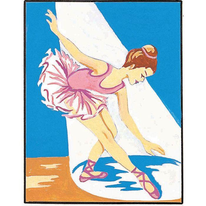 Kit canevas La danseuse 20x25cm