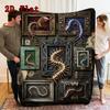 Cylindropetalus Collection 2D Flat Pattern Flannel Blanket, High quality All Seasons, Home Decor, Warmth and Comfort, Perfect for Christmas Gifts.