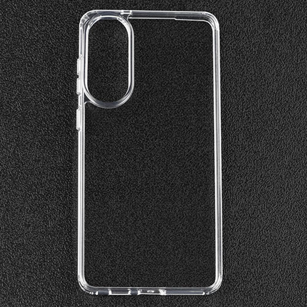 For Samsung Galaxy S25 Edge Case 1.5mm Anti Fingerprint PC + TPU Clear Shockproof Phone Back Cover