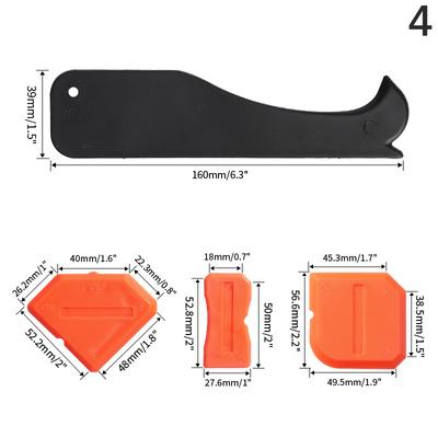 Masina de etansare din plastic Spatula de bucatarie Chiuveta de baie Masina de etansare Racleta de calafat Set de instrumente de calafat usi din silicon
