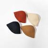 Winter For Women Casual Style Girl Korean Style Caps Pure Color  Hat Female Hats Wool Bucket Hat
