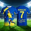 Maglia da Calcio AI Ronaldo #7 per Adulti Bambini 2026 Traspirante Comfort Estate Allenamento T-shirt da Calcio