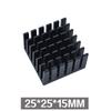 14*14*8mm Golden Black Aluminum Radiator IC Heat Sink Heat Sink 40 X 40 Mm X 11 Mm / 28 X 28 X 6 / 25 Mm