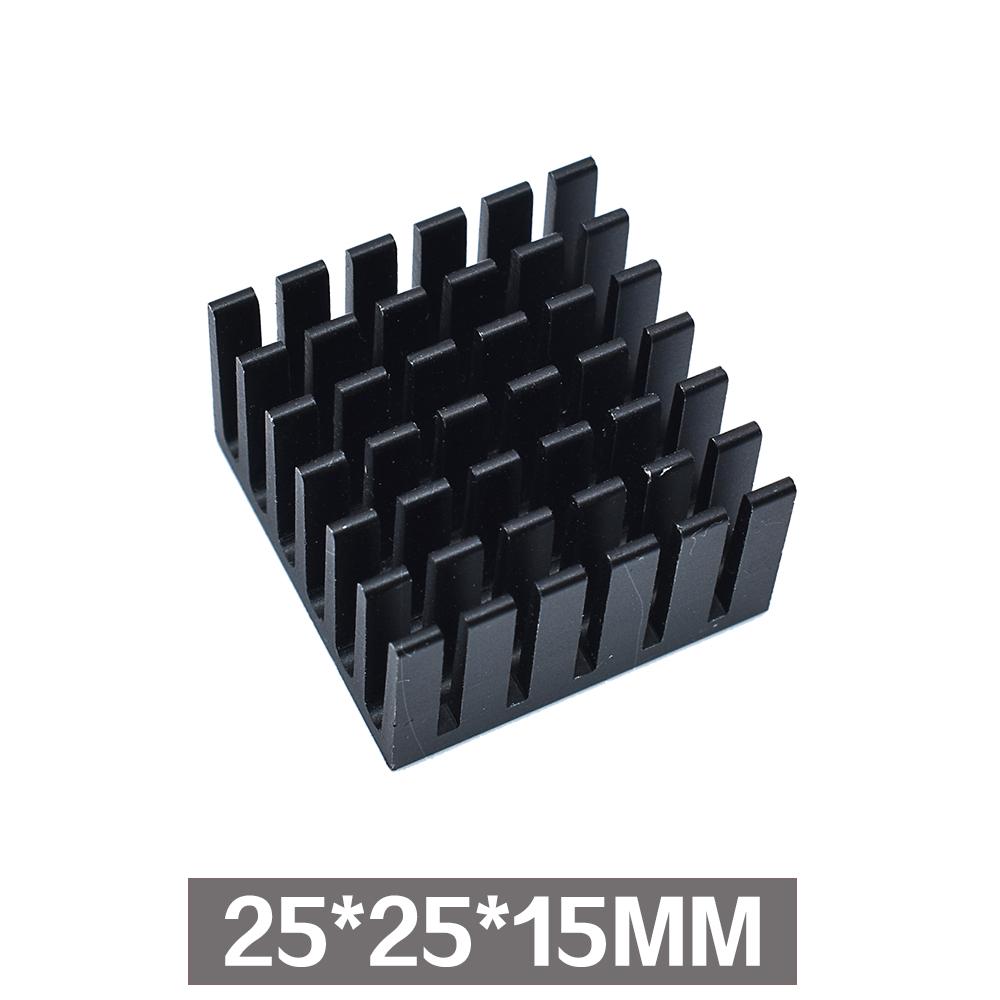 14*14*8mm Golden Black Aluminum Radiator IC Heat Sink Heat Sink 40 X 40 Mm X 11 Mm / 28 X 28 X 6 / 25 Mm