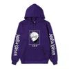 Jujutsu Kaisen Gojo Satoru Hoodie Unisex Fleece Sweatshirt Anime Print Autumn Winter Casual Pullover