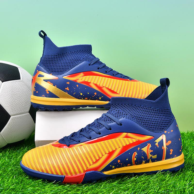Professional Men Football Shoes TF/FG Society Cleats Soccer Shoes Indoor Training Football Field Boots Sneaker Non Slip Sports