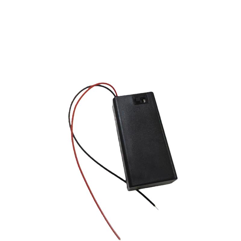 1/3/5Pcs 9V Battery Enclosure DIY Spare Parts With Top, Switch, Wire and DC Plug Included