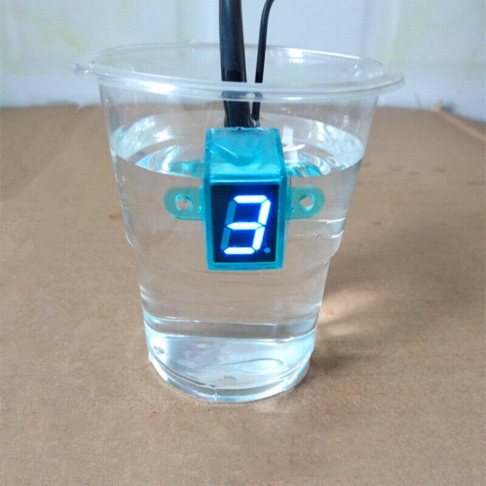 High Quality LED Blue Gear Indicator for Motorcycle Motorcycle Shift Clutch Lever Gauge Blue LED Display 0 6 Speed