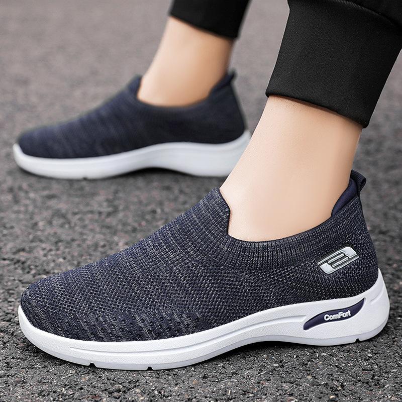 Slip On Men Shoes Summer Soft Loafers Shoes Lightweight Mesh Casual Shoes Men's Sneakers Tenis Masculino Zapatillas Hombre