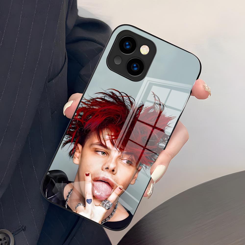 Singer Y-Yungblud Phone Case For IPhone 17 Pro Max 15 Pro 16 14 Plus 12 13 Mini 11 Pro Shockproof Glass Cover