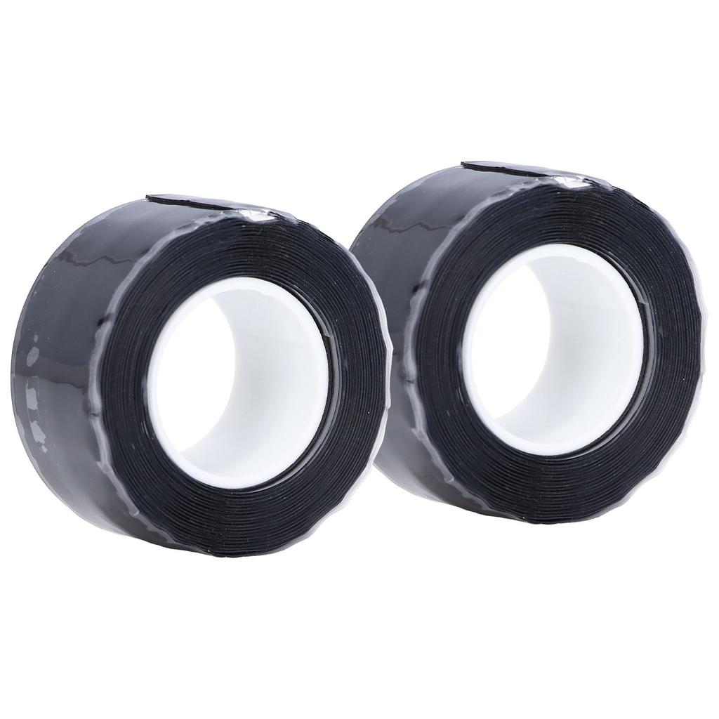 2 Roll Set 2.5cmx3m Electrical Tape Silicone Self Fusing Tape Pipeline Water Pipe Repair Tape for Garden