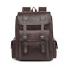 Large Capacity Men's Backpack Multi-Function PU Backpack Travel Computer Bag Women Backpack