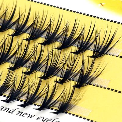 20/30D Natürliche Falsche Wimpern 1 box/60 cluster Wimpern Verlängerung 3D Russland individuelle Wimpern bunches Make-Up Wimpern