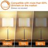 addlon Incandescent Replacement Bulbs 5W S14 15 Pack Waterproof E17 2200K Screw Base for Outdoor Incandescent String Lights