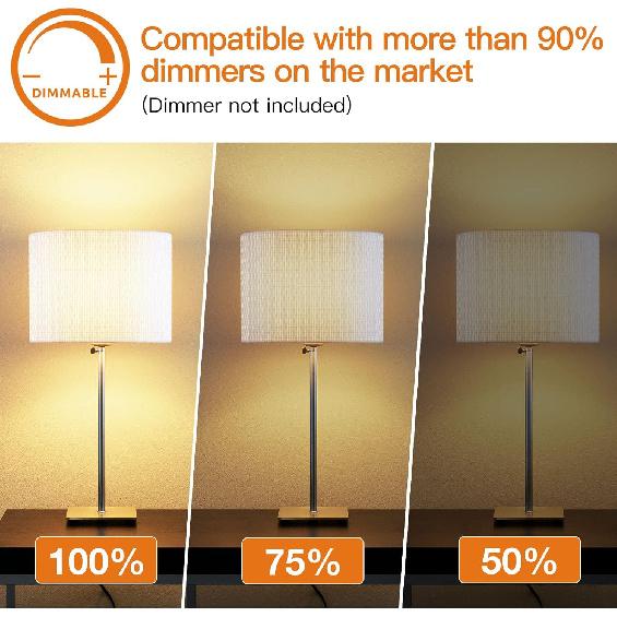 addlon Incandescent Replacement Bulbs 5W S14 15 Pack Waterproof E17 2200K Screw Base for Outdoor Incandescent String Lights