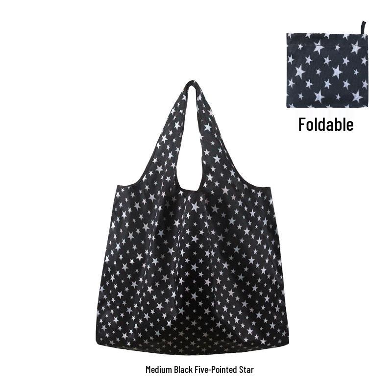 Medium Eco-Friendly Foldable Waterproof Shopping Tote Bag