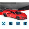 Welly 1/24 Scale  2023 Chevrolet Corvette Z06 Alloy Sports Car Model Diecast Racing Car Vehicles Model Simulation Collection Kids Gifts