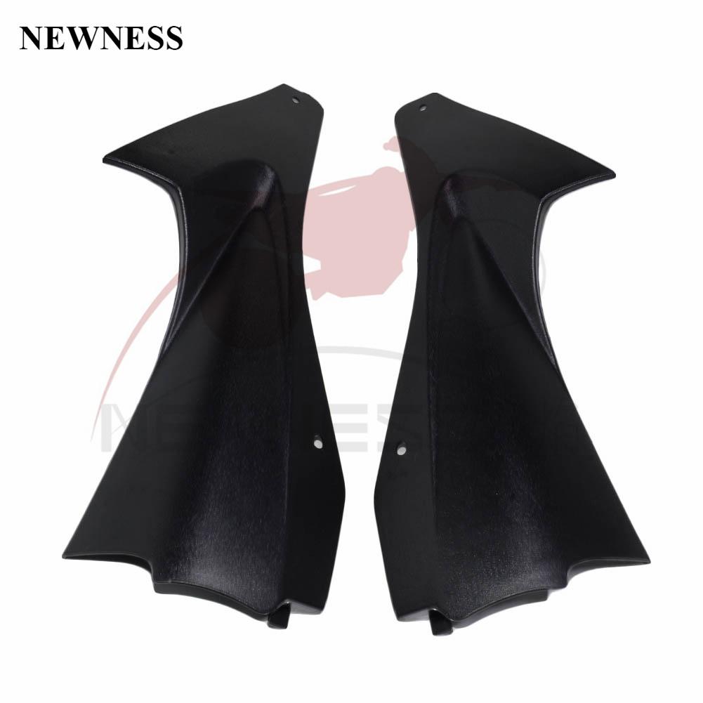 Fit for Yamaha YZF R6 2006 2007 Motorcycle Black Left & Right Air Duct Cover Gas Tank Side Cover Panel Cowl Fairing