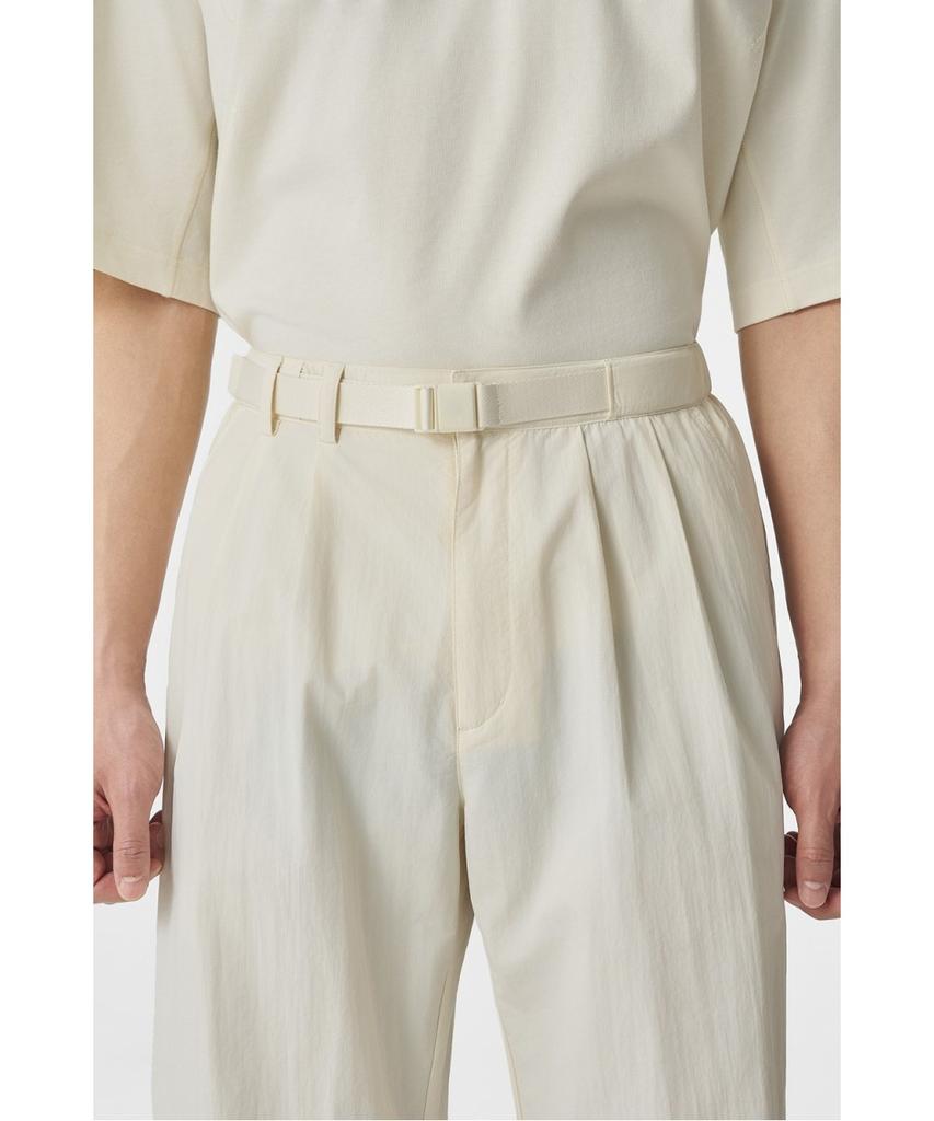 Koolongseupocheu [Atelier Line] Men'S Double-Pleat Loose Fit Easy Pants 6Mpns26501Cre