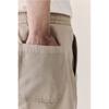 H M Relaxed Fit Linen Blend sHorts Beige