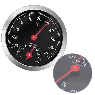 Auto Thermometer Temperatur Feuchtigkeitsmesser Fahrzeug Hygrometer