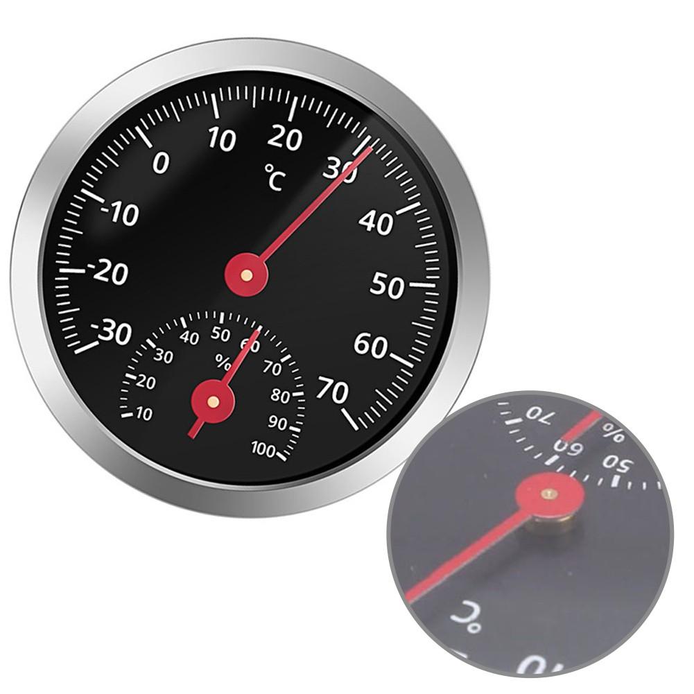 Car Thermometer Temp Humidity Meter Vehicle Hygrometer