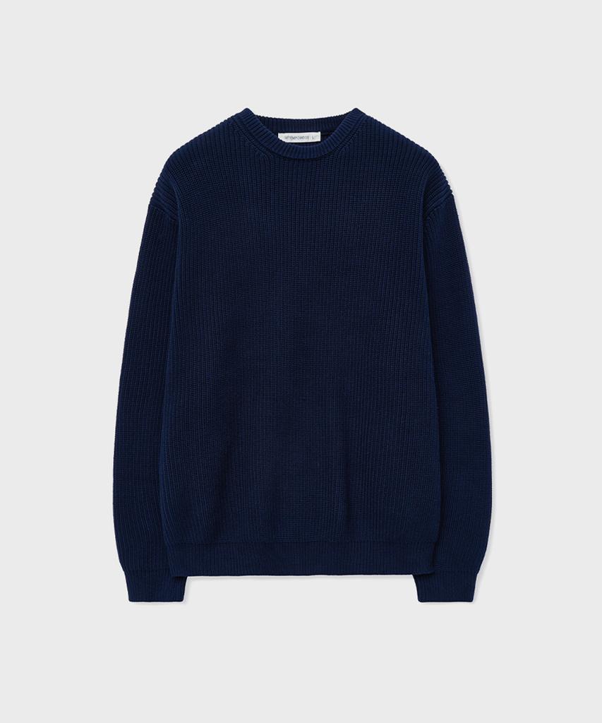 INTEMPOMOOD Hazzi Elbow Volume Pullover_Green Earth