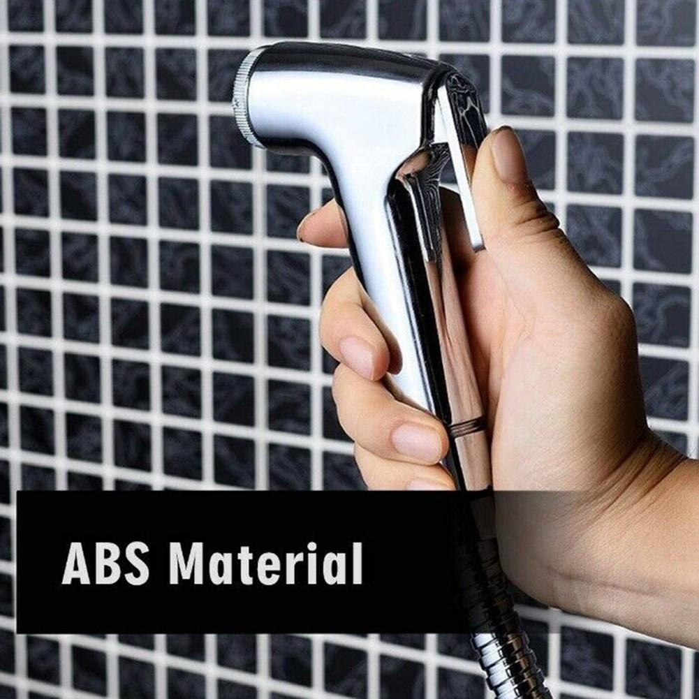150cm Spray Bidet Handheld Holder Shower Head ABS Chrome