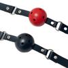 Red Ball Mesh Oral Gag for Adults – Hollow Mouth Stuffer for Men and Women