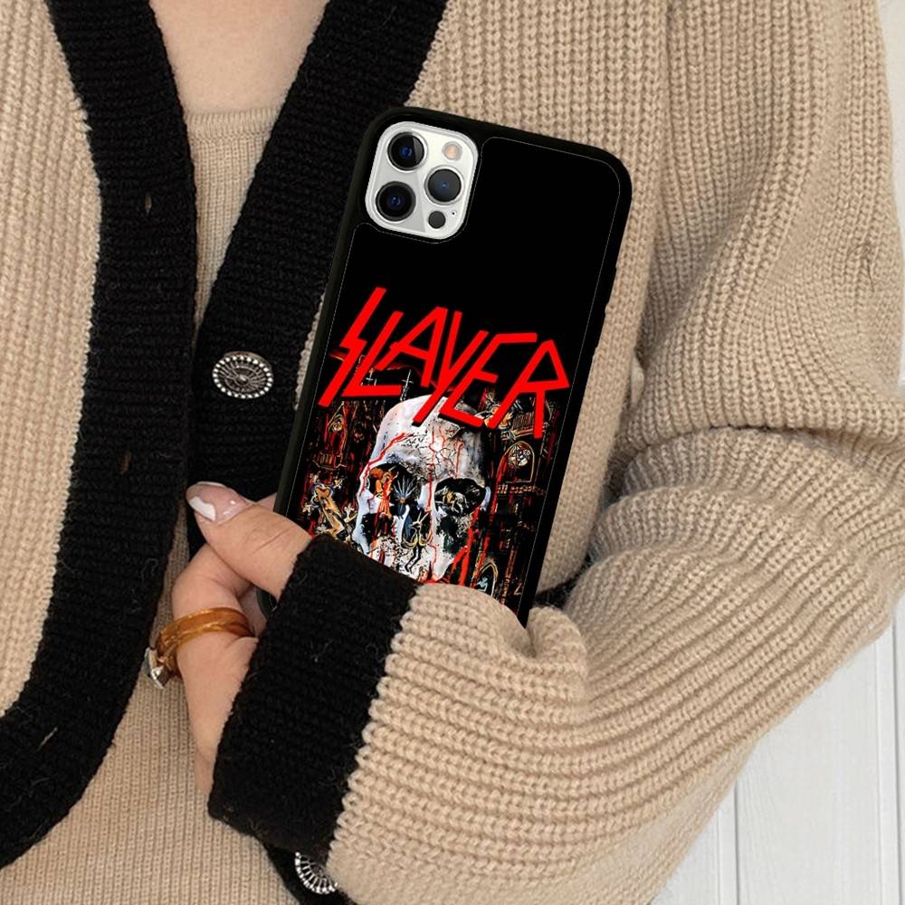 S-Slayers Band For IPhone 17 16 15 14 13 12 11 Pro Max Plus Shockproof PC+TPU Phone Back Cover