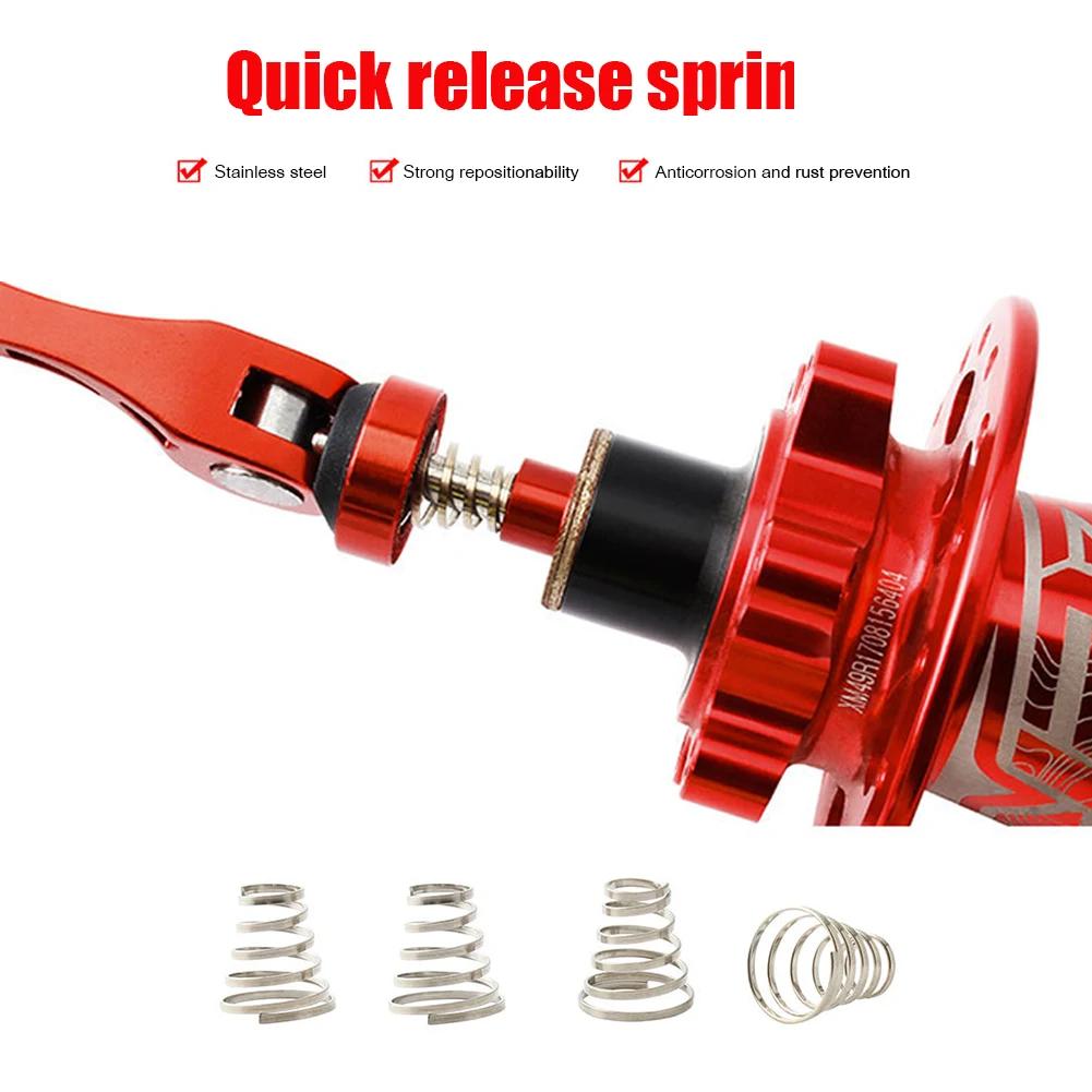 4-12pcs Bike Quick Release Skewer Springs Replacement Professional MTB Bicycle Front Rear Wheel Skewer Springs Bicycle Parts