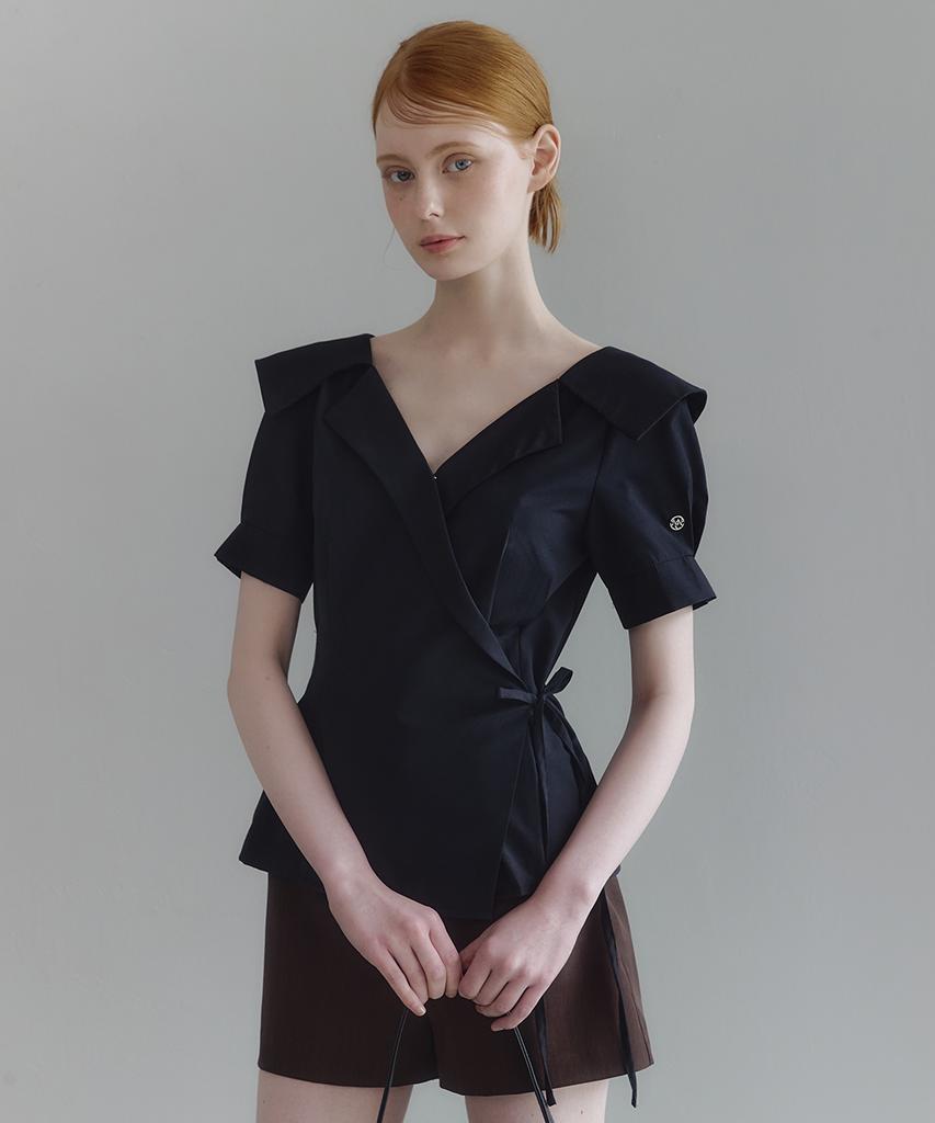 MICANE Vir Wrap Blouse